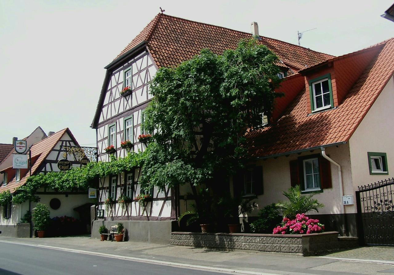 Hotel Zum Engel In Speyer - Roemerberg Berghausen  Bagian luar foto